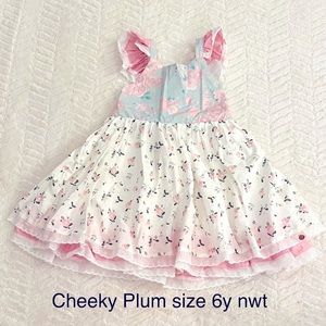 Cheeky Plum Floral Sundress